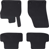 vidaXL Car Mat 4 pcs Black suitable for AUDI Q2 2017 Rubber