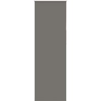 vidaXL Roller Blind Blackout Grey 75x210 cm Fabric Width 70.7 cm Polyester