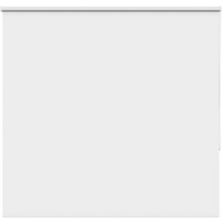 vidaXL Roller Blind Blackout White 165x150 cm Fabric Width 161.6 cm Polyester