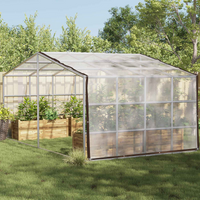 vidaXL Tarpaulin with Eyelets Transparent 3 x 12 m Polyethylene