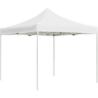 vidaXL Professional Folding Party Tent Aluminium 3x3 m White