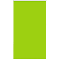 vidaXL Roller Blind Blackout Leaves Green 140x210 cm Fabric Width 136.6 cm Polyester