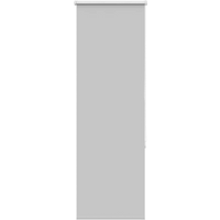 vidaXL Roller Blind Blackout Light Grey 55x150 cm Fabric Width 50.7 cm Polyester