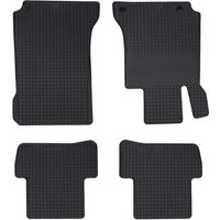 vidaXL Car Mat 4 pcs Black suitable for C-Class W205 2014- 4D Aft