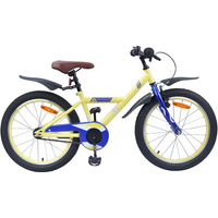 vidaXL Kids Bike 18'' for 5-7 Years Old Yellow
