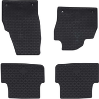 vidaXL Car Mat 4 pcs Black suitable for Škoda FABIA 2021- Rubber
