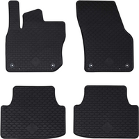 vidaXL Car Mat 4 pcs Black suitable for VW TIGUAN TDI 2024- Rubber