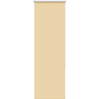 vidaXL Roller Blind Blackout Beige 55x130 cm Fabric Width 50.7 cm Polyester