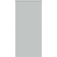 vidaXL Roller Blind Blackout Light Grey 100x210 cm Fabric Width 95.7 cm Polyester
