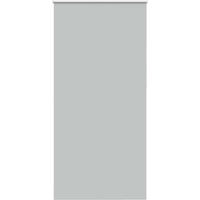 vidaXL Roller Blind Blackout Light Grey 95x210 cm Fabric Width 90.7 cm Polyester