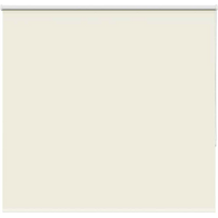 vidaXL Roller Blind Blackout Off White 165x150 cm Fabric Width 161.6 cm Polyester