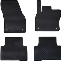 vidaXL Car Mat 4 pcs Black suitable for VW TIGUAN 2016-2023 Rubber