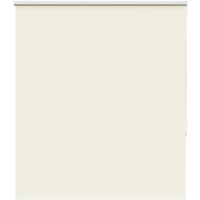 vidaXL Roller Blind Blackout Off White 135x175 cm Fabric Width 131.6 cm Polyester