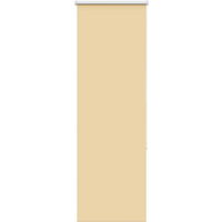 vidaXL Roller Blind Blackout Beige 40x130 cm Fabric Width 35.7 cm Polyester