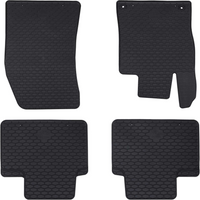 vidaXL Car Mat 4 pcs Black suitable for 308 SW 2021- Rubber