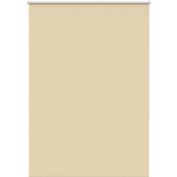 vidaXL Roller Blind Blackout Beige 95x175 cm Fabric Width 90.7 cm Polyester