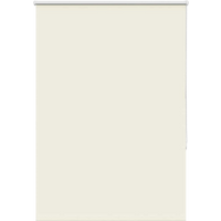 vidaXL Roller Blind Blackout Off White 115x150 cm Fabric Width 110.7 cm Polyester
