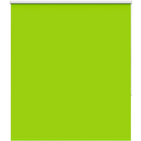 vidaXL Roller Blind Blackout Leaves Green 130x130 cm Fabric Width 126.6 cm Polyester