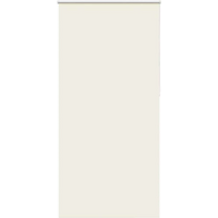 vidaXL Roller Blind Blackout Off White 105x210 cm Fabric Width 100.7 cm Polyester