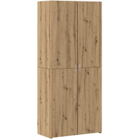 vidaXL Highboard 2 pcs Artisan Oak 80 x 42 x 185 cm