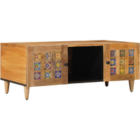 vidaXL Coffee Table Natural 100 x 54 x 40 cm Solid Mango Wood