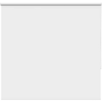vidaXL Roller Blind Blackout White 150x150 cm Fabric Width 146.6 cm Polyester