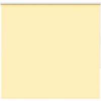 vidaXL Roller Blind Blackout Yellow 155x150 cm Fabric Width 151.6 cm Polyester