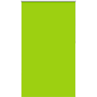 vidaXL Roller Blind Blackout Leaves Green 135x210 cm Fabric Width 131.6 cm Polyester