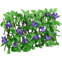 vidaXL Artificial Ivy Trellis Expandable Green 180x20 cm