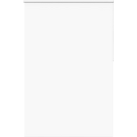 vidaXL Roller Blind Blackout White 145x230 cm Fabric Width 141.6 cm Polyester