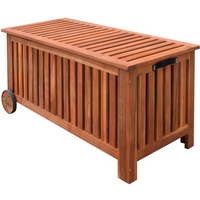 vidaXL Garden Storage Box 118x52x58 cm Wood