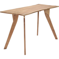 vidaXL Dining Table 120x58x76 cm Solid Acacia Wood