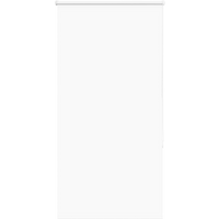 vidaXL Roller Blind Blackout White 65x175 cm Fabric Width 60.7 cm Polyester