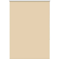 vidaXL Roller Blind Blackout Beige 90x130 cm Fabric Width 85.7 cm Polyester