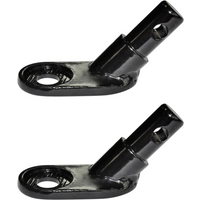 vidaXL Bicycle Trailer Couplings 2 pcs Iron