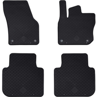 vidaXL Car Mat 4 pcs Black suitable for Škoda KODIAQ TDI 2024- Rubber