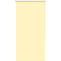 vidaXL Roller Blind Blackout Yellow 75x150 cm Fabric Width 70.7 cm Polyester