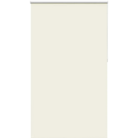 vidaXL Roller Blind Blackout Off White 125x210 cm Fabric Width 121.6 cm Polyester