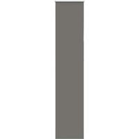 vidaXL Roller Blind Blackout Grey 55x230 cm Fabric Width 50.7 cm Polyester