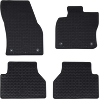 vidaXL Car Mat 4 pcs Black suitable for VW CADDY 2020- Rubber