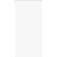 vidaXL Roller Blind Blackout White 115x230 cm Fabric Width 110.7 cm Polyester