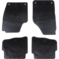 vidaXL Car Mat 4 pcs Black suitable for VW POLO 2001-2009 NS Rubber