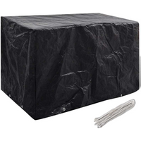 vidaXL Garden Furniture Cover 8 Eyelets 140 x 70 x 90 cm