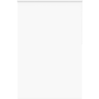 vidaXL Roller Blind Blackout White 165x210 cm Fabric Width 161.6 cm Polyester