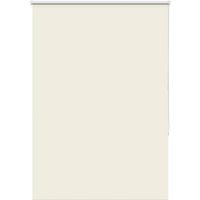 vidaXL Roller Blind Blackout Off White 100x175 cm Fabric Width 95.7 cm Polyester