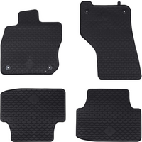 vidaXL Car Mat 4 pcs Black suitable for VW GOLF VIII Variant 2020