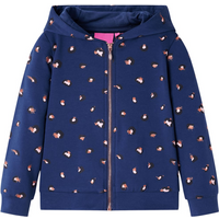 Kids' Hooded Sweatshirt Navy Blue 128
