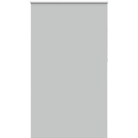 vidaXL Roller Blind Blackout Light Grey 140x210 cm Fabric Width 136.6 cm Polyester
