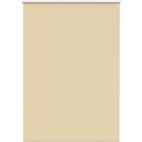 vidaXL Roller Blind Blackout Beige 95x150 cm Fabric Width 90.7 cm Polyester