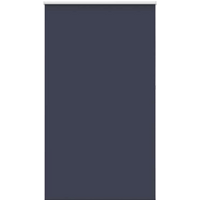 vidaXL Roller Blind Blackout Marine 140x210 cm Fabric Width 136.6 cm Polyester